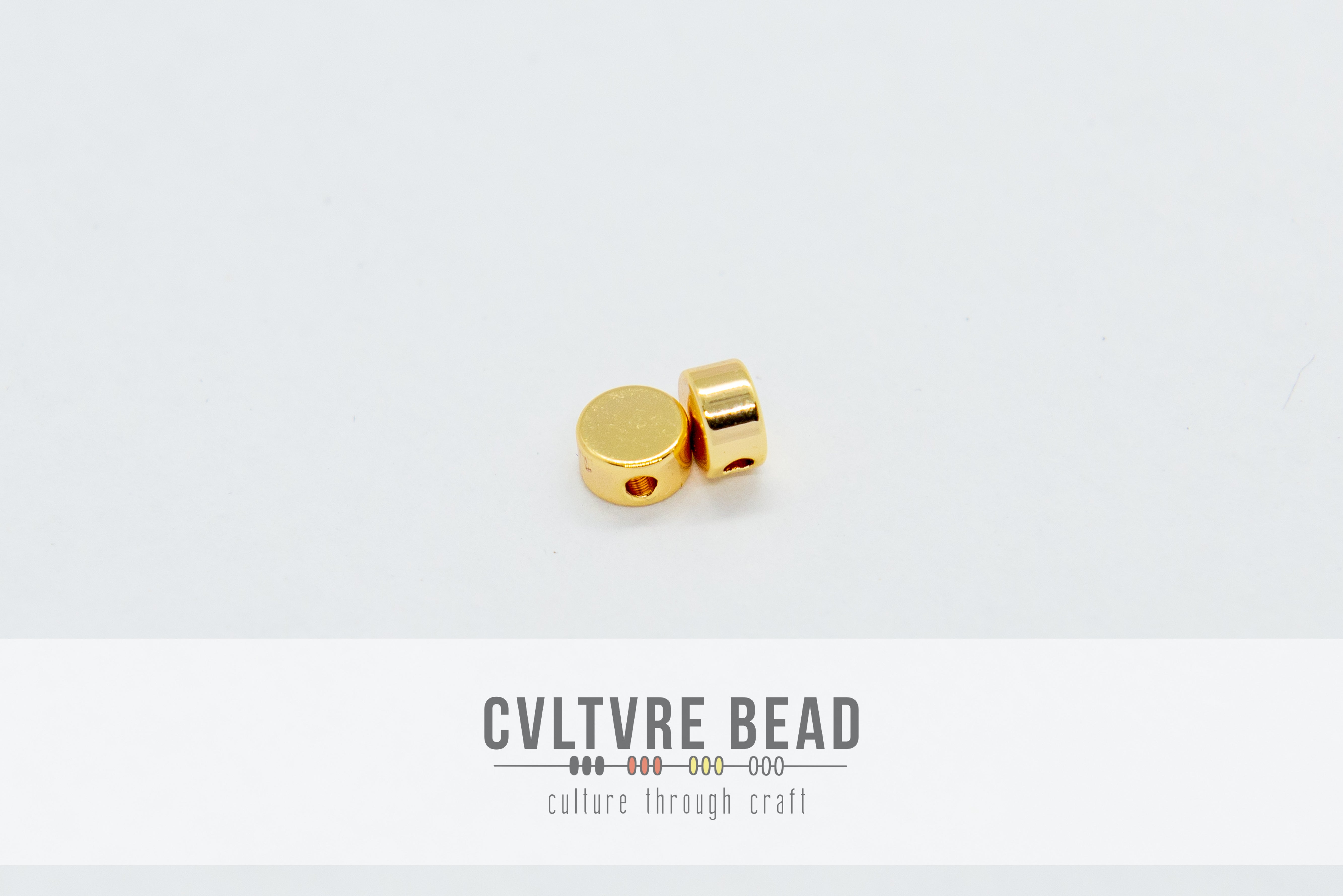 24kt Gold Plated Centres - 5mm